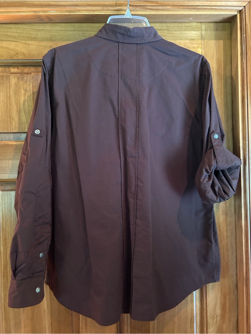 Lauren Ralph Lauren Women's Button-Down Shirt — Deep Brown - Picture 4 of 4